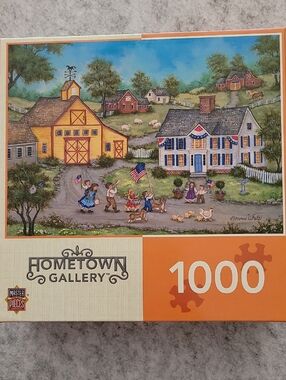 NEW/SEALED Masterpieces "The Children's Parade" 1000-piece Jigsaw Puzzle